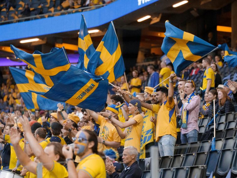 Publik i Sverigs matcher i EM – 25% av kapaciteten