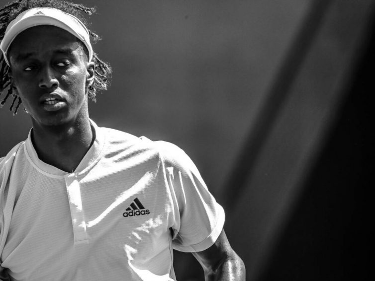 Mikael Ymer har tagit sin första seger i Wimbledon